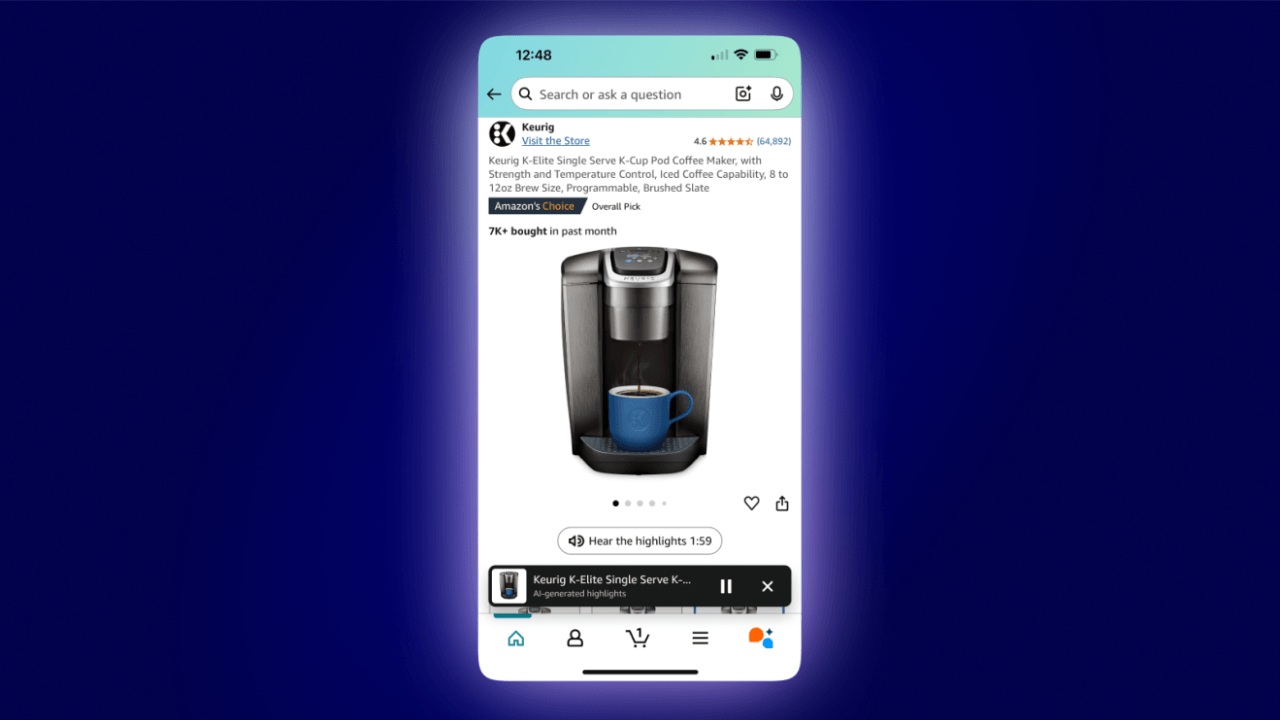 Amazon comenzó a probar los resúmenes de audio con inteligencia ...