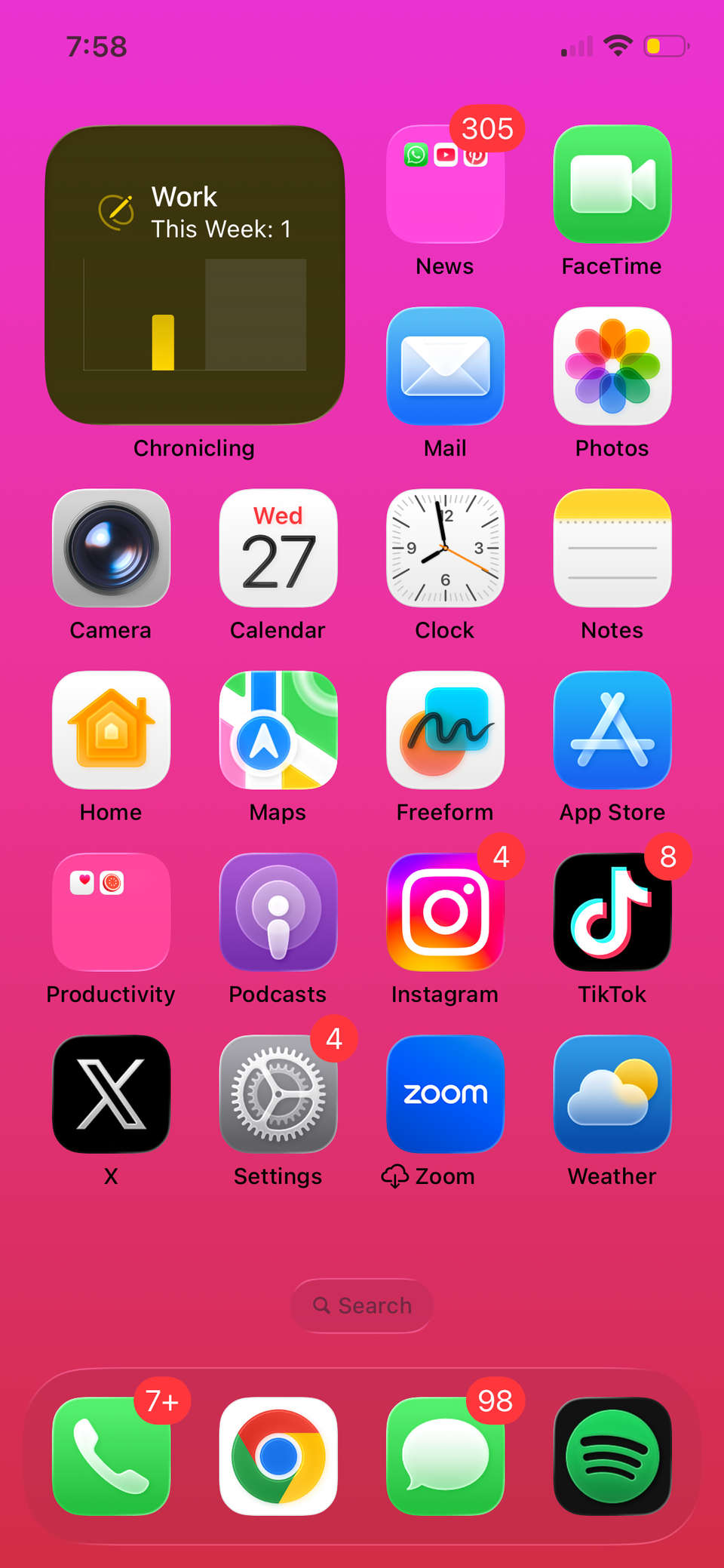 Seguimiento del evento de seguimiento en el widget interactivo de Chronicling.